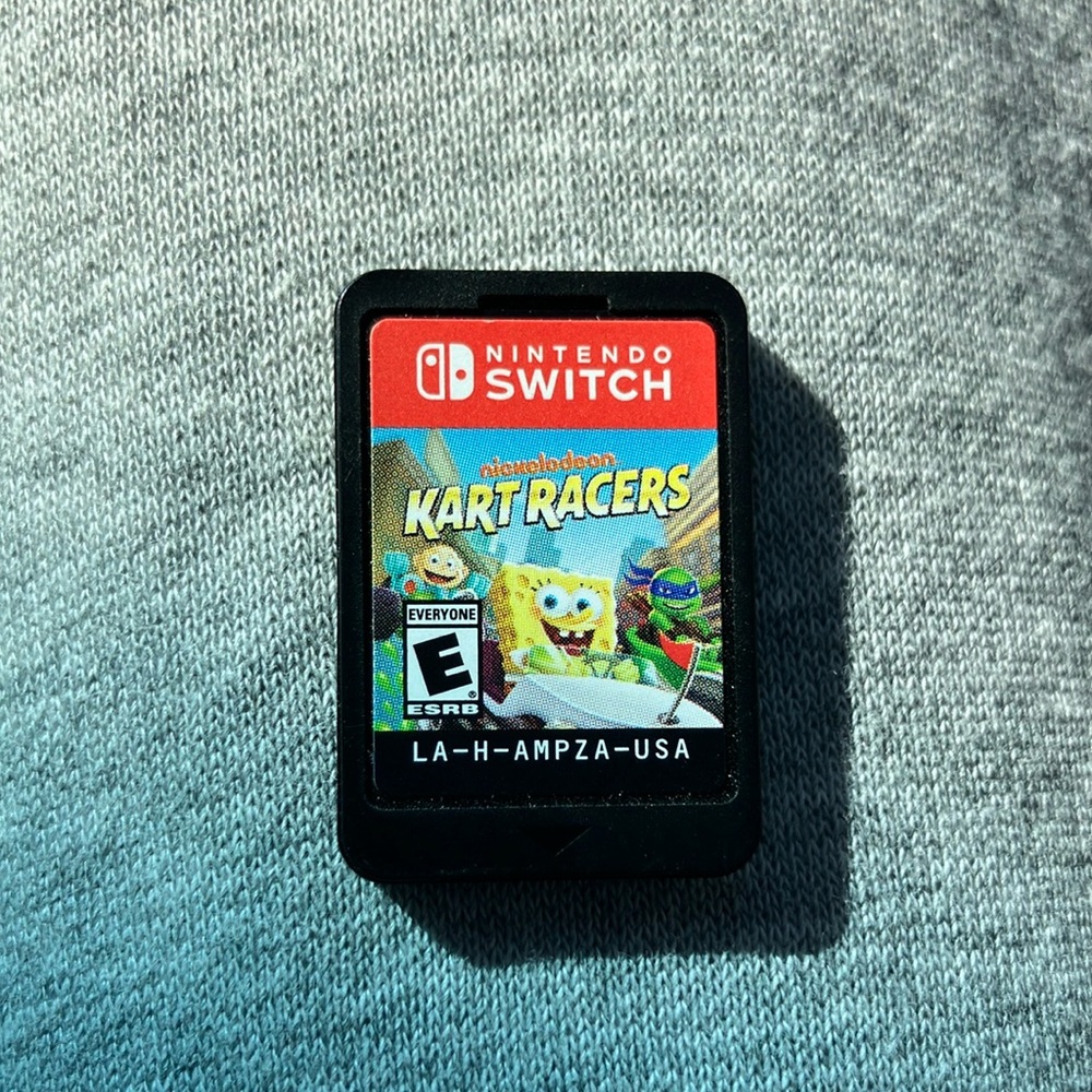 Nickelodeon Kart Racers (Nintendo Switch, 2018) with case
